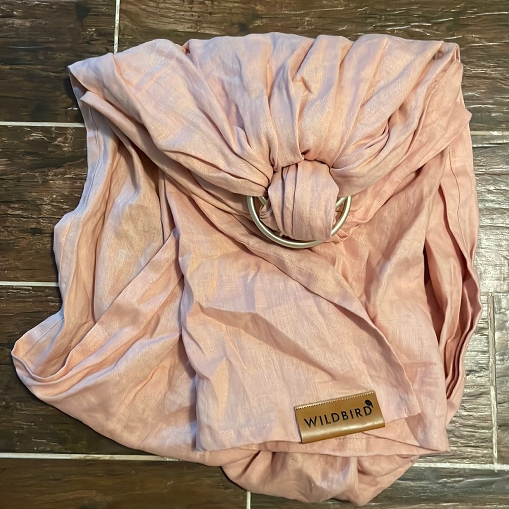 Wildbird Spoonbill Linen Sling Standard 74” w/ Gold Rings